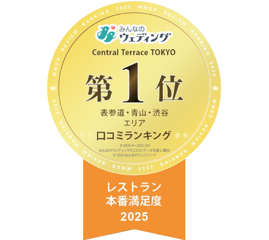 2025年 口コミランキング 表参道・青山・渋谷エリア レストラン 本番満足度