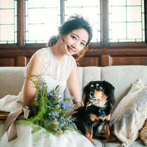 【with ペット】大切なペットも一緒に結婚式!